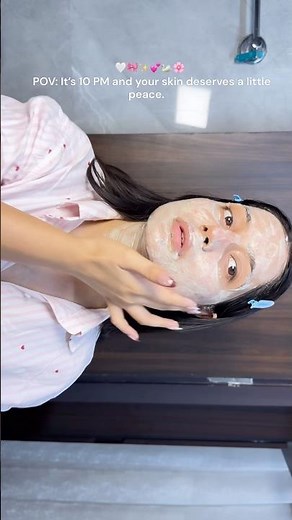 The Glow Up Routine My Skin Needed 🎀🦢🤍 From dull To Glowy ✨ #asmr #dryskin #shorts