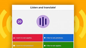 Digital accessibility | Add audio to power up language learning | Kahoot!