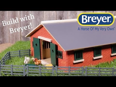 Breyer Horses Deluxe Stable Set | Build with Breyer