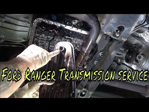 2009 Ford Ranger, Transmission Fluid and Filter Change