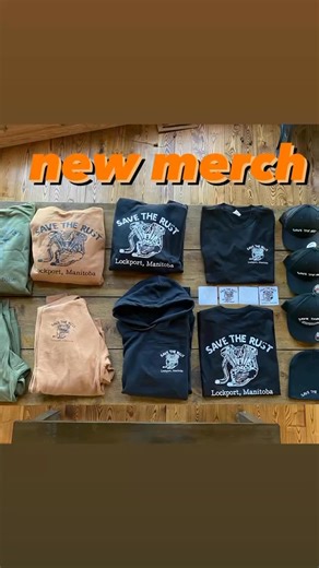 new merch | Save The Rust Museum