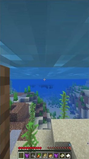 Minecraft, ale jeśli wyjde z WODY to PRZEGRYWAM #shorts