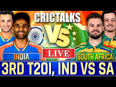 🔴 Live: IND vs SA, 3rd T20I, Cricket Live Match Today Scores, Commentary, 1st Innings