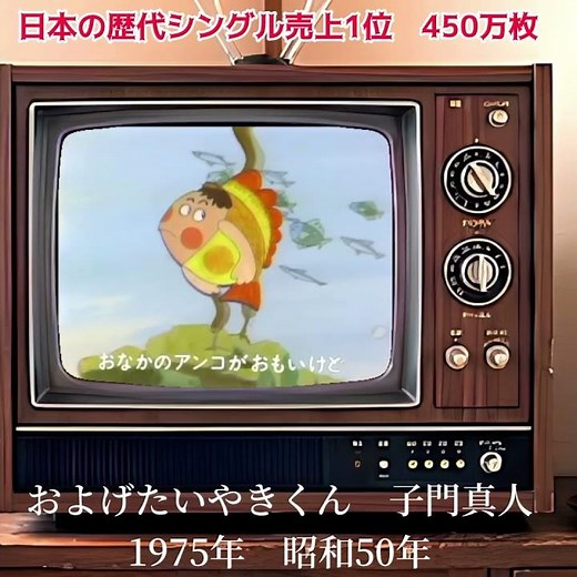 およげたいやきくん 子門真人 昭和歌謡史