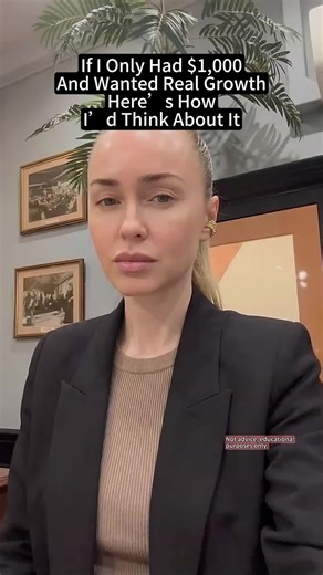 If I Only Had $1,000 and Wanted Growth, Here’s How I’d Think About It #investing #smallaccount #highriskhighreward #personalfinance #stockmarket