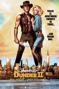 Cocodrilo Dundee II (película 1988) - Tráiler. resumen, reparto y dónde ver. Dirigida por John Cornell | La Vanguardia