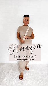 Amazon Loungewear / Leisurewear Outfits. Which outfit is YOUR favorite: 1 2 3 4 or 4?🛍️ Comment COMFY for a shopping link.☕️ Somedays, I just want to be comfortable…but still look stylish. So here are five outfits for those days that can be styled up to wear out of the house or dressed down to relax at home. Me? I’m wearing Outfit 1 on the sofa this morning. ☕️🤎🙏🏼MidlifePoshCloset.com/SHOPAmazon loungeset / Amazon lounge set / Amazon loungewear find / Amazon fashion finds / Amazon classy fas