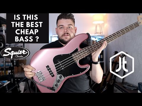 The best cheap bass guitar! The Squier Affinity Jazz Bass