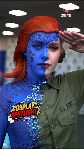 Mystique Cosplay With a Wild Transformation Twist | Comic Vibe Cosplay Spotlight