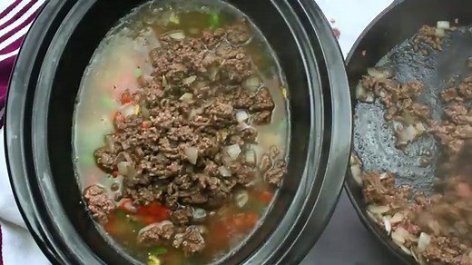 Creamy Potato & Hamburger Soup