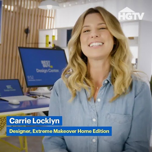 2.3M views · 285 shares | Extreme Makeover Home Edition is creating incredible homes for deserving families in need. Designer Carrie Locklyn goes behind the scenes to see how technology makes it all possible. | HGTV | Facebook