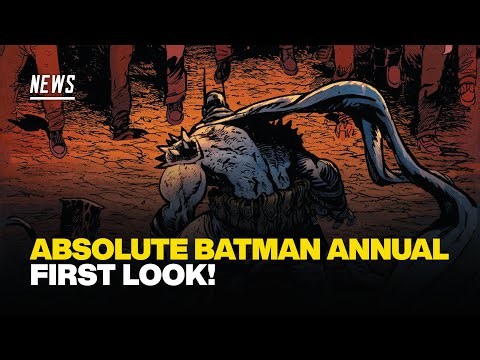 Absolute Batman Annual #1 First Look - Darren Warren Johnson Shares Some Amazing Art!