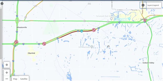 I-64 back open after semi crash blocks lanes