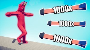 BANBAN花园vs 1000x超功率单位-TABS完全准确的战斗Simu_游戏热门视频