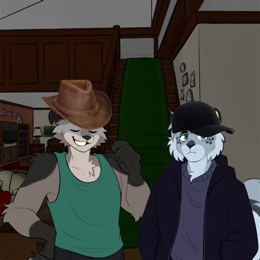 Furry Visual Novel Meme Clip