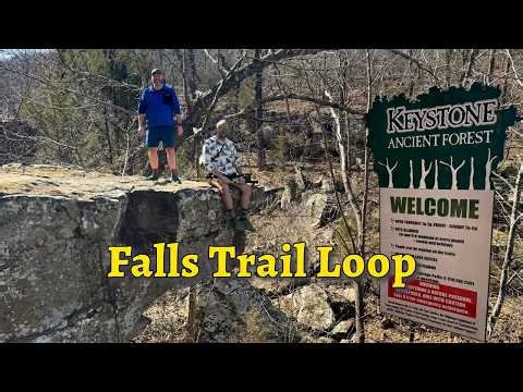 Falls Trail Loop Hike Guide: Waterfalls & Ancient Forests in Sand Springs, OK and close to Tulsa