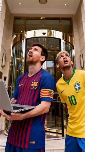 Ronaldo DROPS on Messi!?! 🎨💀(wait for it) #shorts #comedy #ronaldo #funny #cartoon #news #viral #dil