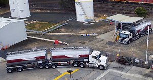 With a New PBS 20M B-Double and Tieman 'Fuel Shifter' in their fleet, Caltex Distributor Kel Campbell Fuel Haulage are well equipped to service their customers. See them in action here at their Goulburn Depot. Thanks Kel Campbell Pty Ltd - A Caltex Distributor for their ongoing support in business and to Liquip Victoria - Fuelcraft Pty Ltd for their fitment of the 'Swift' Delivery system. Great work again by SRM MEDIA and Elev8 aerial images on the Video. | Tieman Tankers