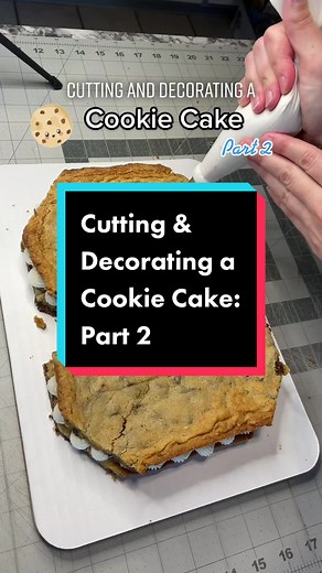Cookie Cake Cutting and Decorating: Part 2