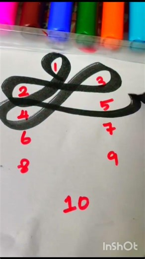 number fun writing#handwriting#trending#creating#satisfying#youtubeshorts123#