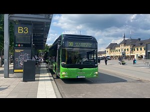 Bussar vid Uppsala Centralstation!