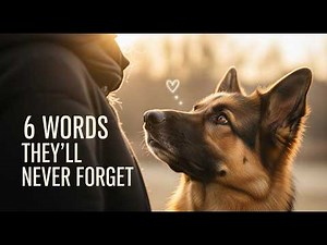 6 Words That Make Your German Shepherd Feel Loved | They Understand More Than You Think!