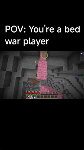 Bed war moment #shorts #viral #minecraft #bedwars #trending