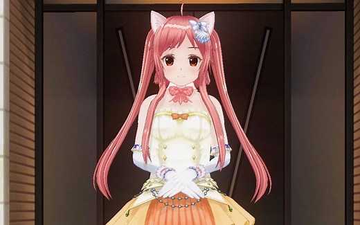 「Custom Cast」3D角色制作游戏（这次，就来捏一个自己理想中的老婆吧）