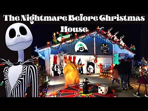 The Nightmare Before Christmas Themed House, Mission Viejo, CA