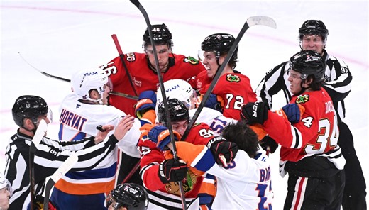 Analyzing Blackhawks' slowly improving team stats from first half of 2025-26 season