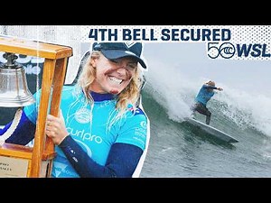Stephanie Gilmore joins elite company with 4th Bell | WSL50