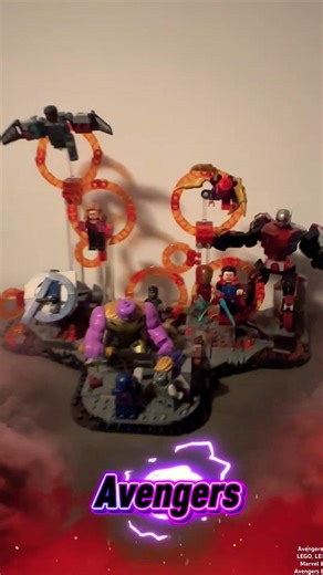 INSANE Avengers Endgame LEGO Set Display – Ultimate Marvel Build Review! #legoavenger #lego