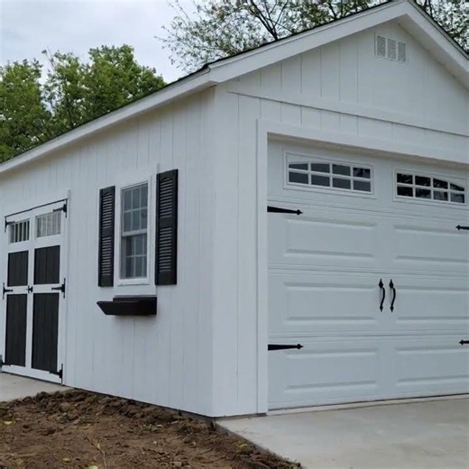 You make a Floorless Portable storage shed??? 🔥 12X24 Lofted garage - Who wants one?