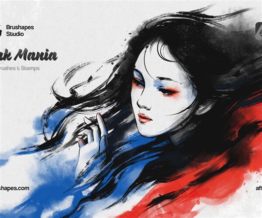 ArtStation - Ink Mania Affinity Brushes | Brushes