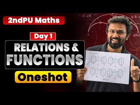2ndPU Maths Exam2026 | Relations and Functions Oneshot