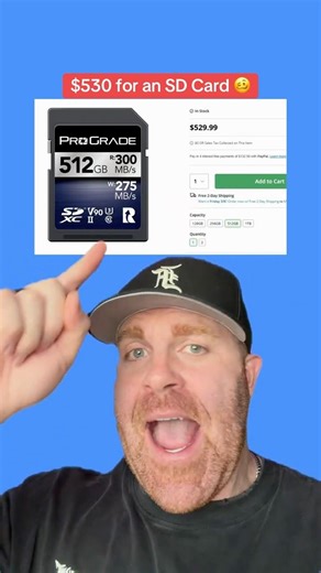 $530 For an SD Card?! Tech Prices Are Out of Control
