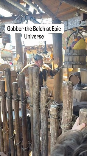 Gobber at Epic Universe!