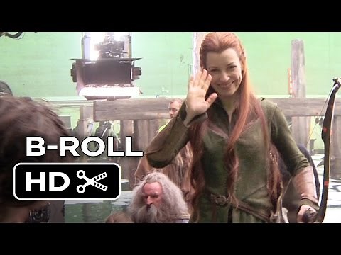 The Hobbit: The Battle of the Five Armies B-ROLL 1 (2014) - Evangeline Lilly Movie HD