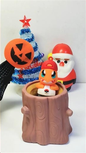 Funny Pumpkin Scared Charmander and Cappuccina 😵‍💫😱🫣 #funny #trending #shorts #viral #foryou