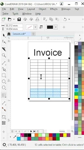 Lesson Coreldraw-003
