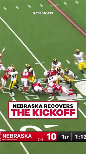 Nebraska's Special Teams Reaction by Mike Ekeler