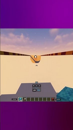 Learning To Telly Bridge (Day 2) #minecraft #bridging #tellybridge