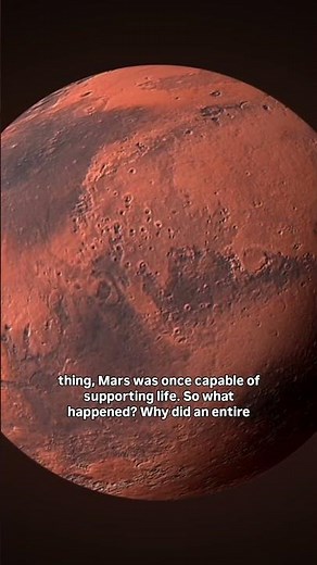 NASA Thinks Mars Once Looked Like Earth… Then Everything Changed #universe #spacefacts #space #astro