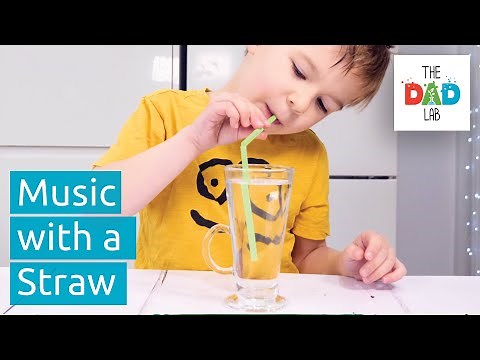 How to Make Music with a Straw | Kids Water Experiment