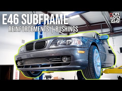 Essential BMW E46 Subframe Reinforcements & Condor Bushing Install/Removal Ep6