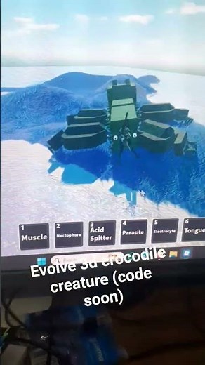 evolve 3d crocodile #evolve #3d #evolve3d #hi