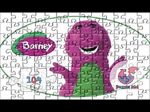 Barney & Friends Purple Nursery Jigsaw Puzzle Games - Puzzle Kid