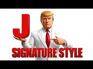 Signature for J | J signature style | J letter signature style
