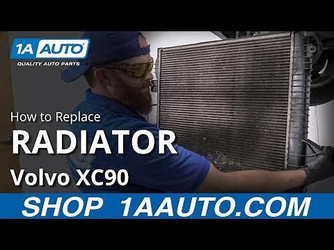 How to Replace Radiator 03-12 Volvo XC90