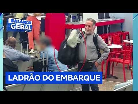 Chilean man arrested for a series of thefts at São Paulo airports.